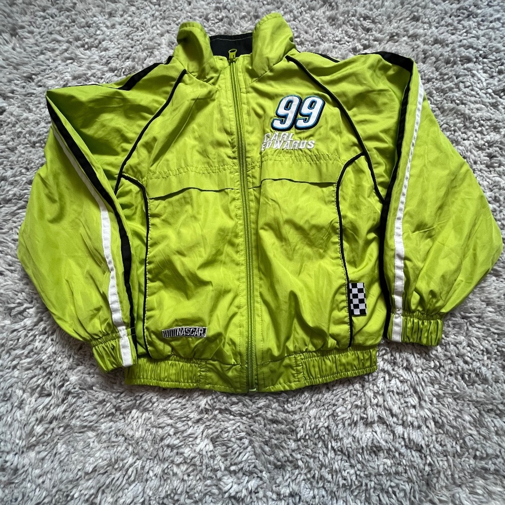 Vintage Kids Nascar Jacket (Carl Edwards)